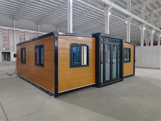 20ft Mobilne domy prefabrykowane, rozszerzalne kontenery, prefabrykowane, przyjazne dla środowiska