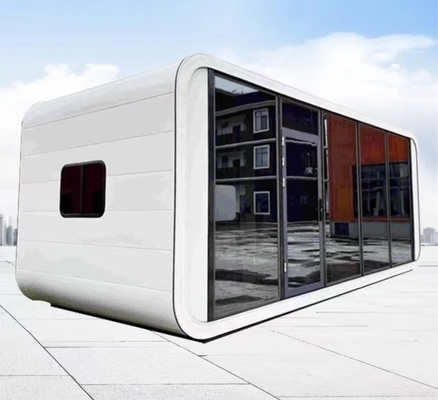 Nowoczesny design na zewnątrz Apple Cabin House 20FT 40FT Prefab Tiny House