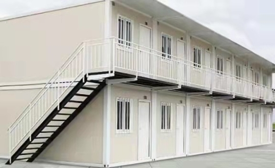 Bez zanieczyszczeń Light Steel Villa House Szklany system okładzin z wełny