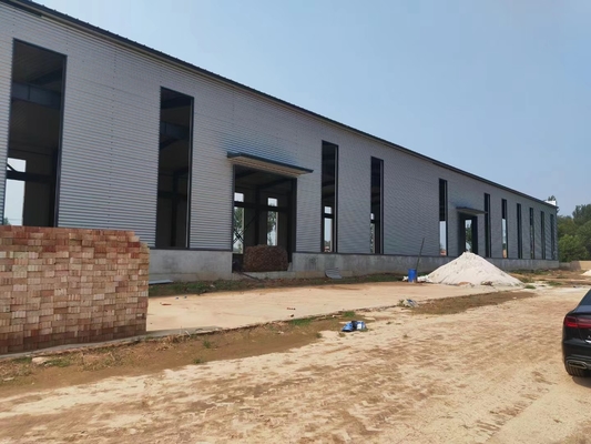 Budynek prefabrykowany Warsztat konstrukcji stalowej ocynkowanej ogniowo do zastosowań przemysłowych