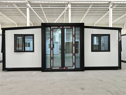 20ft / 40ft mobilny rozbudowany dom prefabrykowany z toaletą