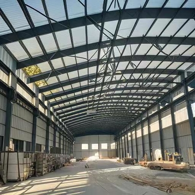 Prefabrykowane metalowe dachówki ciężkie konstrukcje stalowe ramy budowlane magazyn