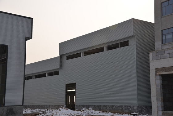 OEM Q345B Konstrukcja magazynu stalowej ramy Prefabrykowana szopa przemysłowa