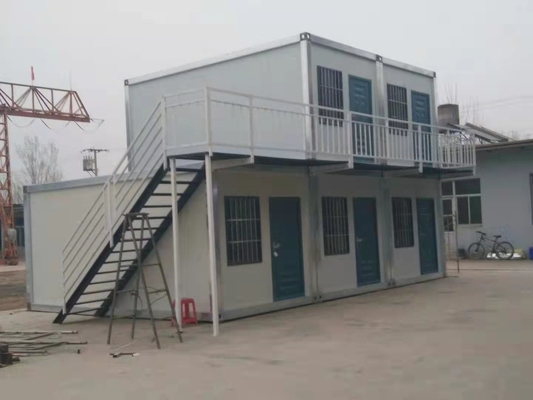 Dostosowany lekki dom z ramą stalową Szybka instalacja