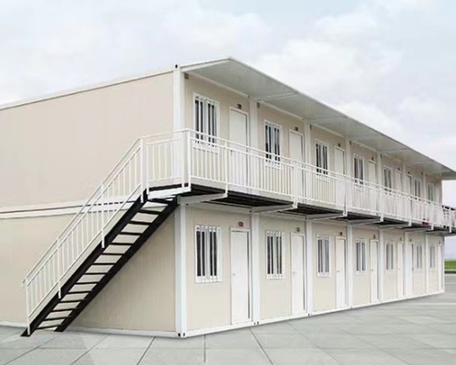0,476 mm THC Płaski kontener z blachy stalowej Łatwa instalacja Nowoczesne domy prefabrykowane