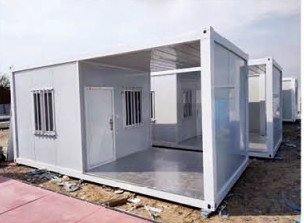 Ruchome prefabrykowane budynki biurowe Home Office Stalowa rama Prefabrykowane metalowe budynki sklepowe