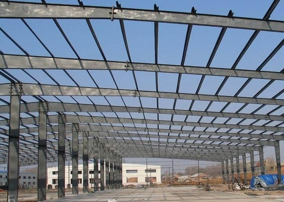 Q355 Q235 Przemysłowe warsztaty prefabrykowane konstrukcji stalowych